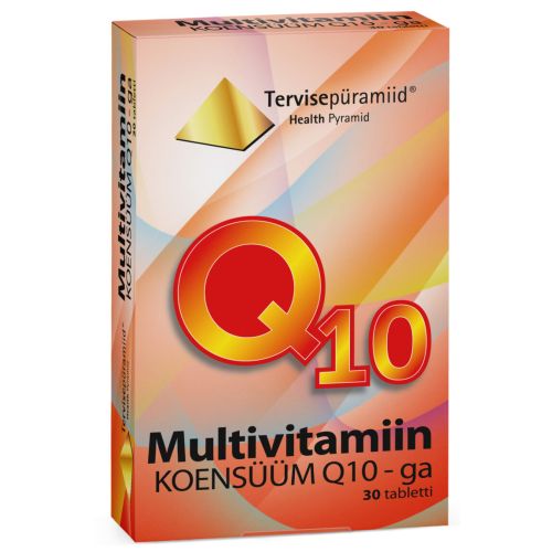 TERVISEPÜRAMIID MULTIVITAMIIN KOENSÜÜM Q10 TBL N30