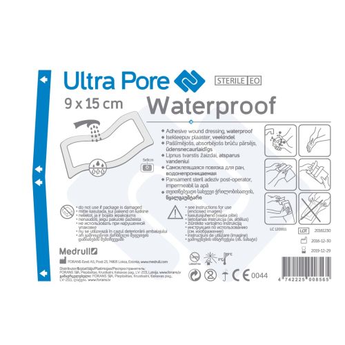 ISEKLEEPUV PLAASTER VEEKINDEL ULTRA PORE 9X15CM (MEDRULL)