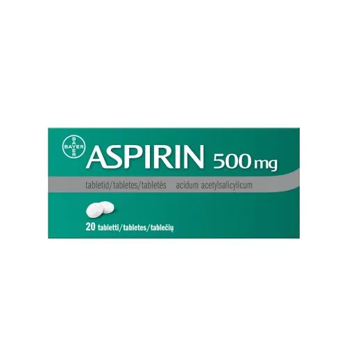 ASPIRIN TBL 500MG N20