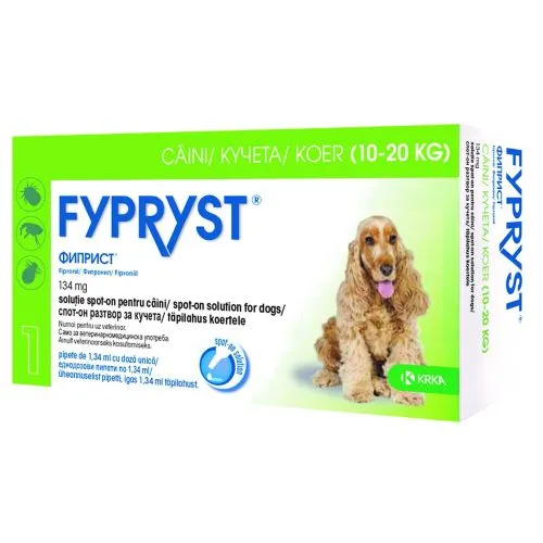 FYPRYST TÄPILAHUS 134MG/1,34ML 1,34ML N1 (10-20KG)