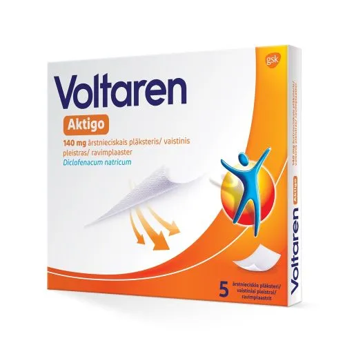 VOLTAREN AKTIGO RAVIMPLAASTER 140MG N5