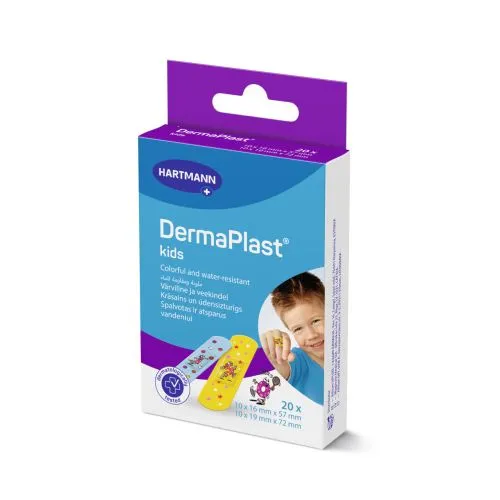 DERMAPLAST PLAASTRID KIDS LASTELE N20 (2 SUURUST)/535620/