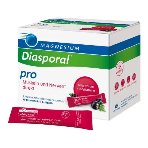 MAGNESIUM DIASPORAL PRO LIHASTELE, NÄRVIDELE DIREKT PLV N30