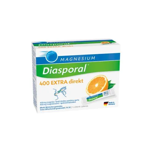 MAGNESIUM-DIASPORAL 400 EXTRA DIREKT GRAANULID N20