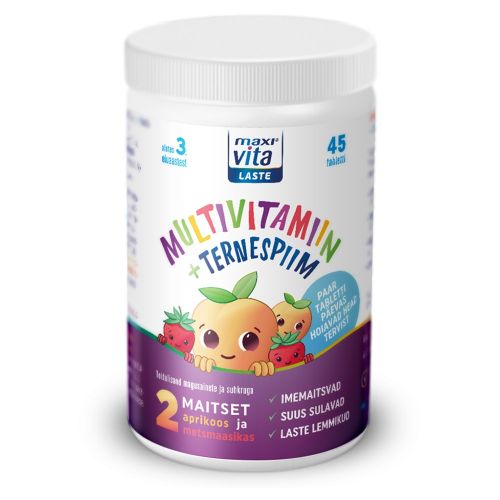 MAXIVITA LASTE MULTIVITAMIIN + TERNESPIIM TBL N45