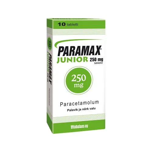 PARAMAX JUNIOR TBL 250MG N10