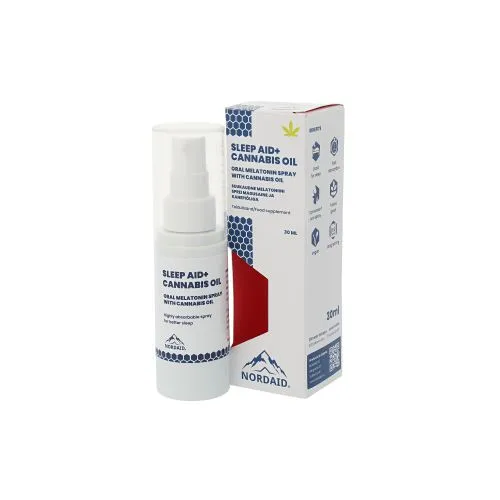 NORDAID SLEEP AID MELATONIINI SPREI 1MG KANEPIÕLIGA 30ML