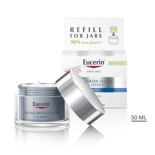 EUCERIN HYALURON-FILLER ÖÖKREEM TÄITEPAKEND 50ML