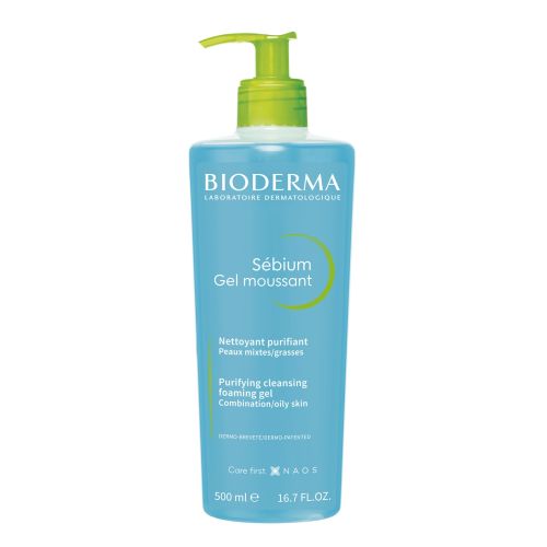 BIODERMA SEBIUM NÄOPUHASTUSE VAHTGEEL 500ML