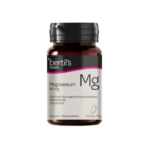 BERTILS KELASIN MAGNEESIUM TBL 85MG N100