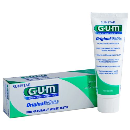 GUM ORIGINAL WHITE ЗУБНАЯ ПАСТА 75МЛ /1745/