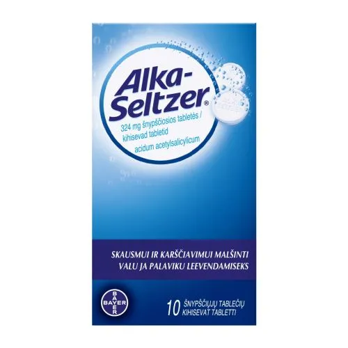 ALKA-SELTZER KIHISEV TBL 324MG N10