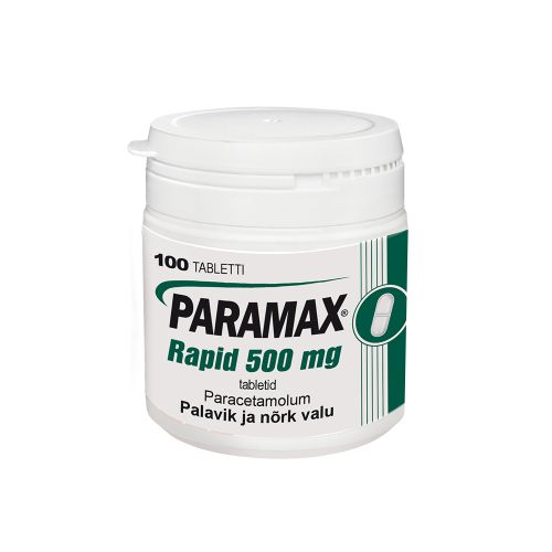 PARAMAX RAPID TBL 500MG N100