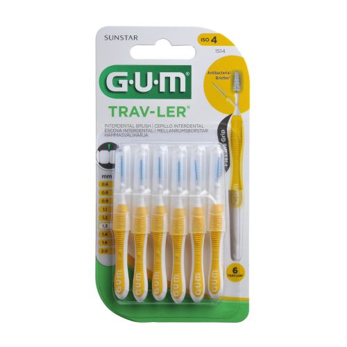 GUM TRAV-LER ИНТЕРДЕНТАЛЬНАЯ ЩЕТОЧКА 1,3MM N6/1514/