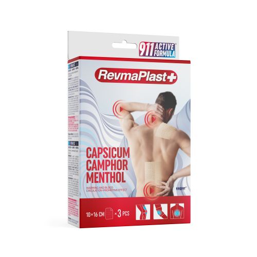 911 ACTIVE FORMULA REVMAPLAST PLAASTER 10X16CM N3