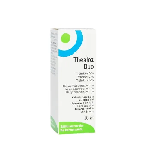 THEALOZ DUO NIISUTAVAD SILMATILGAD 10ML