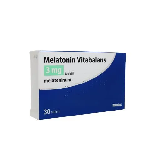 MELATONIN VITABALANS TBL 3MG N30