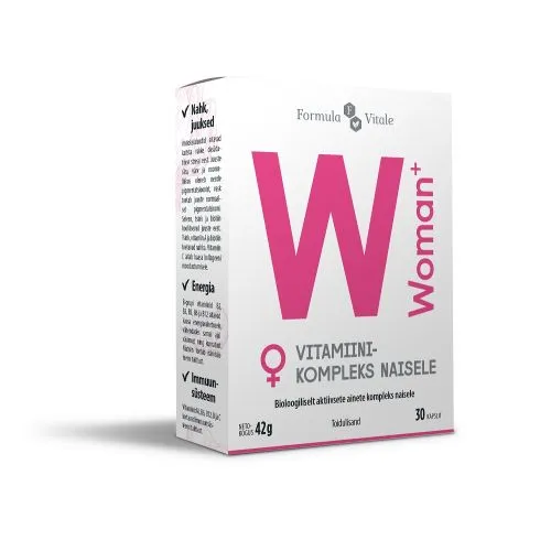 FORMULA VITALE WOMAN+ KAPSLID N30