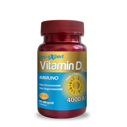 VITAMIN D3 PRO EXPERT 4000IU IMMUNO KAPSLID N60