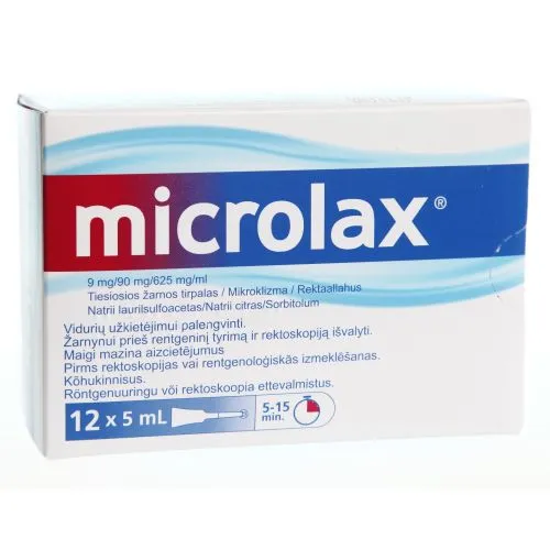 MICROLAX REKTAALLAHUS 9+625+90MG/1ML 5ML N12