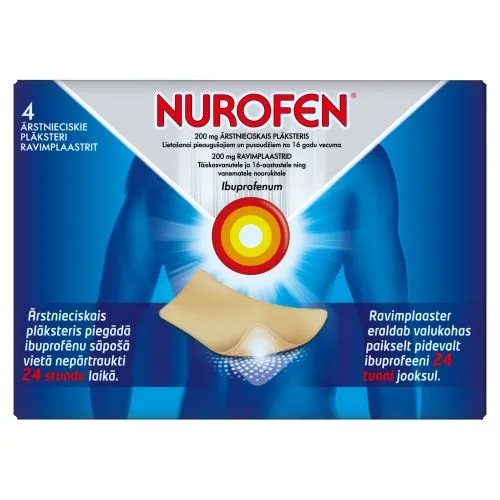 NUROFEN RAVIMPLAASTER 200MG N4