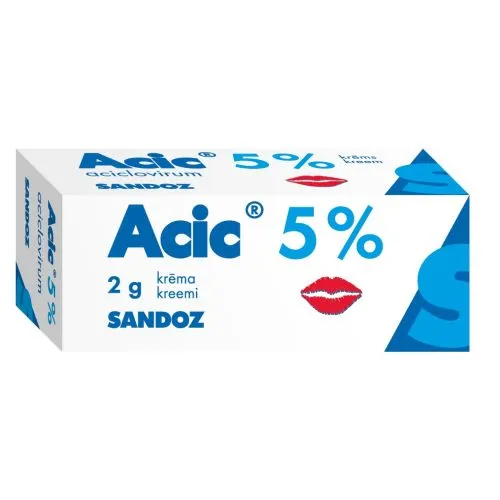 ACIC 5% KREEM 50MG/G 2G