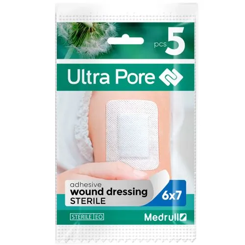 ISEKLEEPUV PLAASTER ULTRA PORE 6X7CM N5 (MEDRULL)