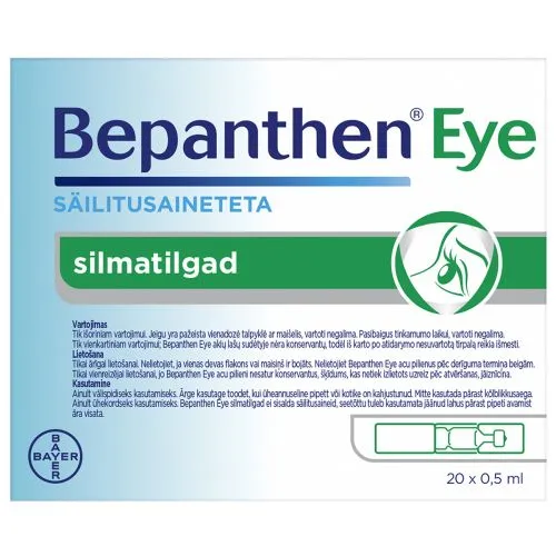 BEPANTHEN EYE SILMATILGAD 0,5ML N20