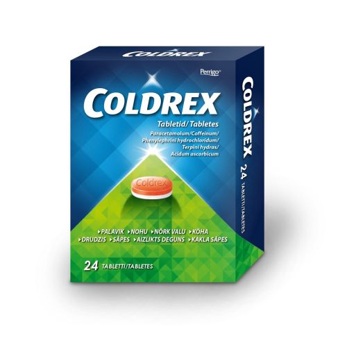 COLDREX TBL 500MG+5MG+20MG+30MG+25MG N24