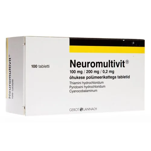 NEUROMULTIVIT TBL 100MG+200MG+0,2MG N100