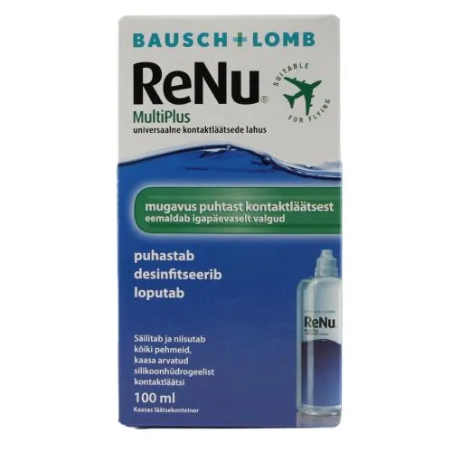 BAUSCH&LOMB RENU MULTIPLUS 100ML (KONTAKTLÄÄTSEDE DES.LAH)