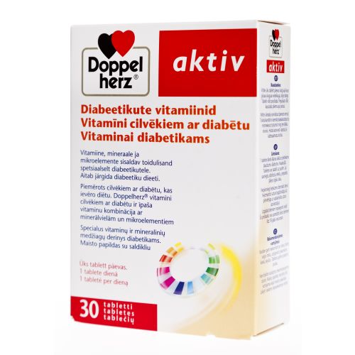 DOPPELHERZ AKTIV DIABEETIKUTE VITAMIINID TBL N30