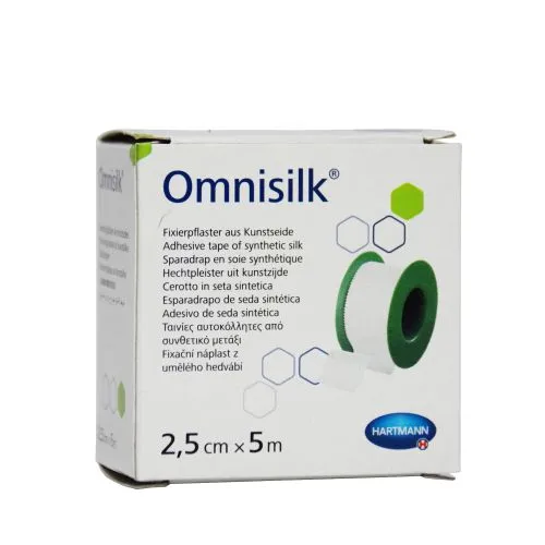 OMNISILK RULLPLAASTER 2,5CMX5M (SIIDIST) /900431/