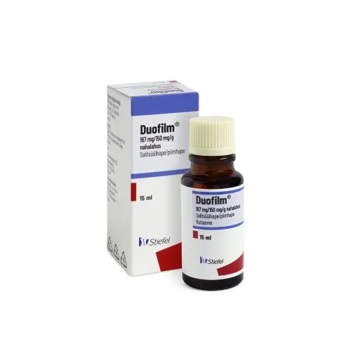 DUOFILM NAHALAHUS 167MG+150MG/G 15ML N1 (TML)