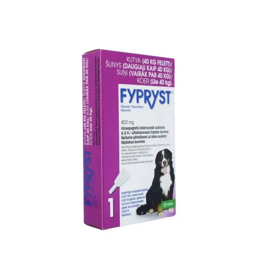 FYPRYST TÄPILAHUS 402MG/4,02ML 4,02ML N1 (>40KG)