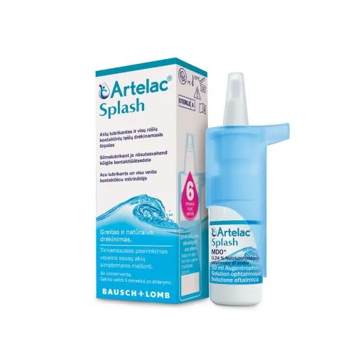 ARTELAC SPLASH SILMATILGAD 10ML