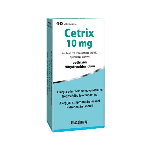 CETRIX 10MG TBL 10MG N10