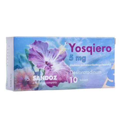 YOSQIERO TBL 5MG N10