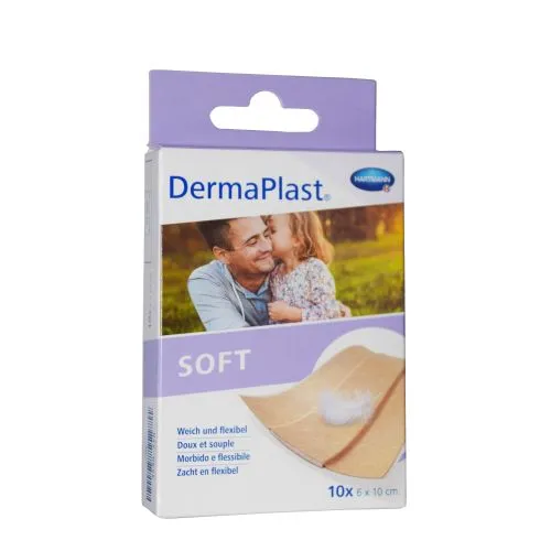 DERMAPLAST PLAASTRID SOFT 6X10CM N10/535341/