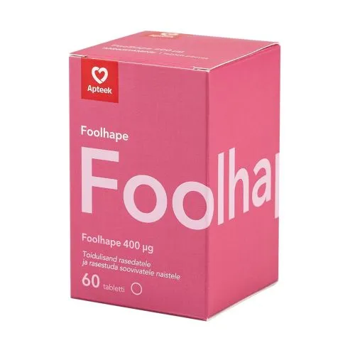 SA FOOLHAPE 400MCG N60