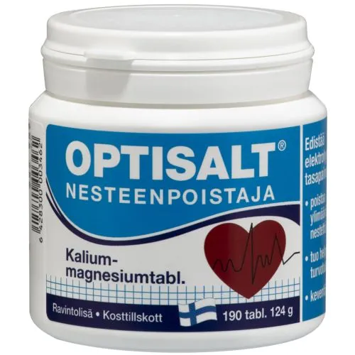 OPTISALT K+MG TBL N190 (124G)