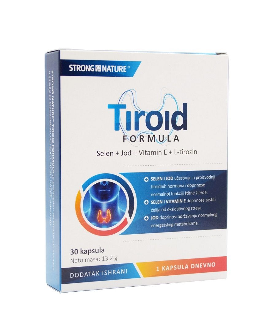 STRONG NATURE TIROID FORMULA CAPS N30 - Product Image 2