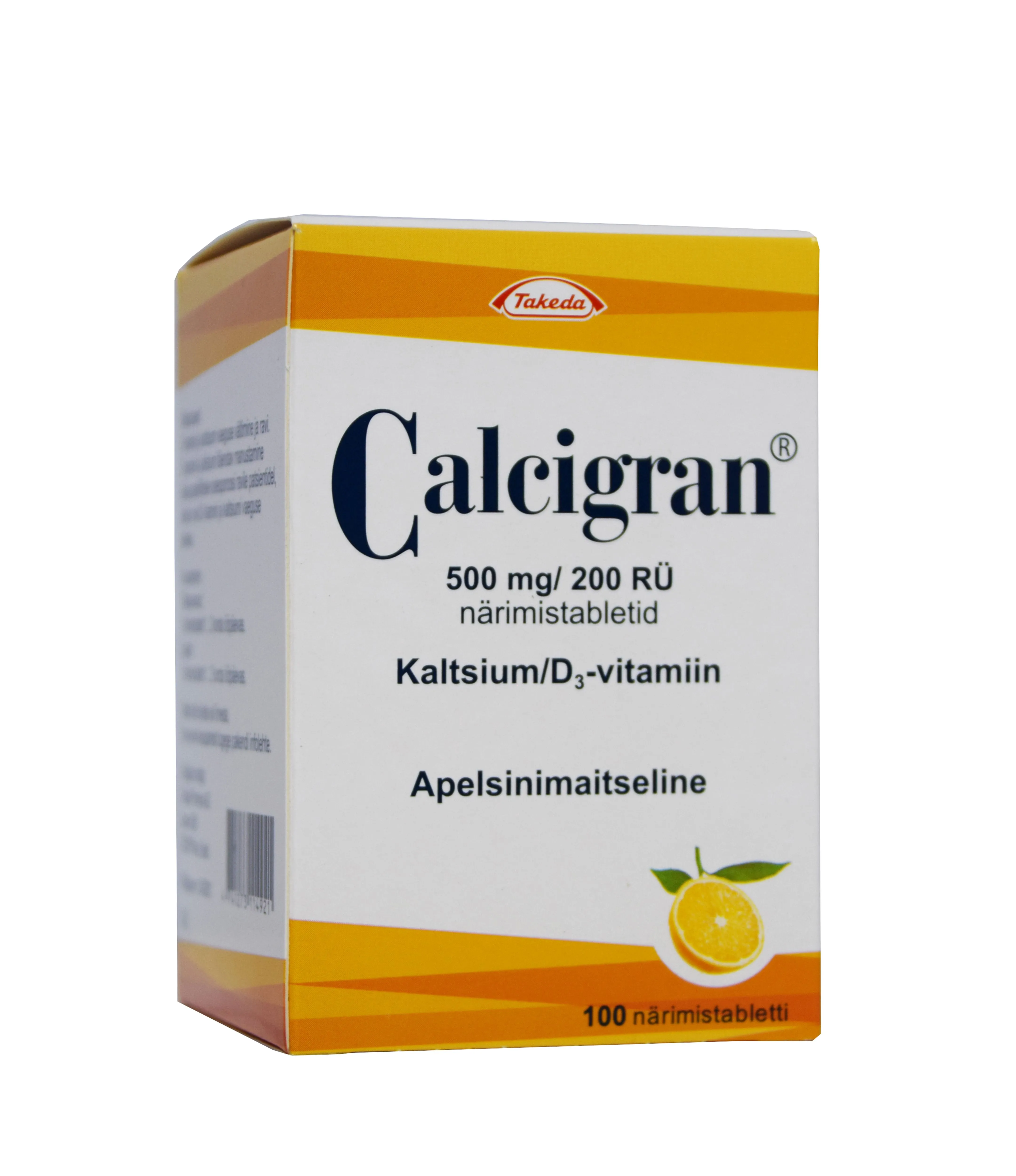 CALCIGRAN NÄRIMISTBL 500MG+200RÜ N100 - Product Image 2