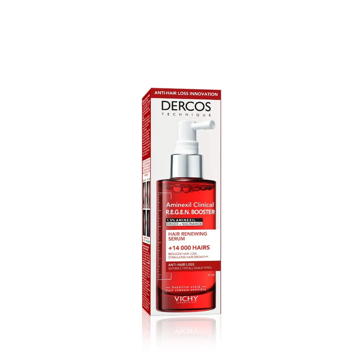 VICHY DERCOS R.E.G.E.N JUUKSEID TUGEVDAV JA STIMULEERIV SEERUM 90ML - Product Image 2