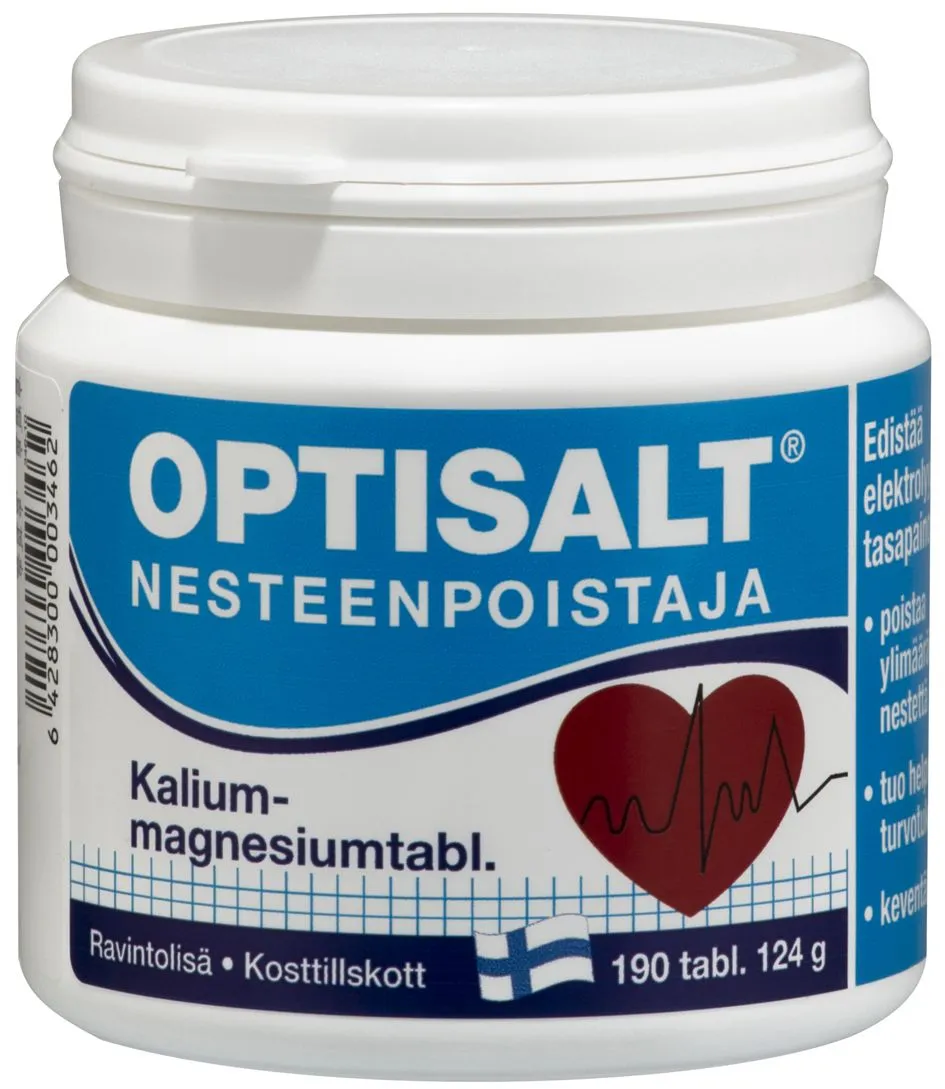 OPTISALT K+MG TBL N190 (124G) - Product Image 2