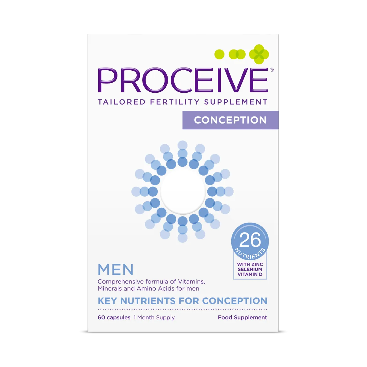 PROCEIVE CONSEPTION MEN KAPSLID N60 - Product Image 2