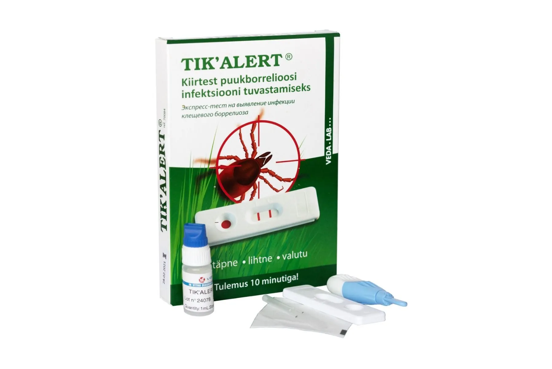 VEDALAB KIIRTEST PUUKBORRELIOOSI TUVASTAMISEKS N1 - Product Image 2